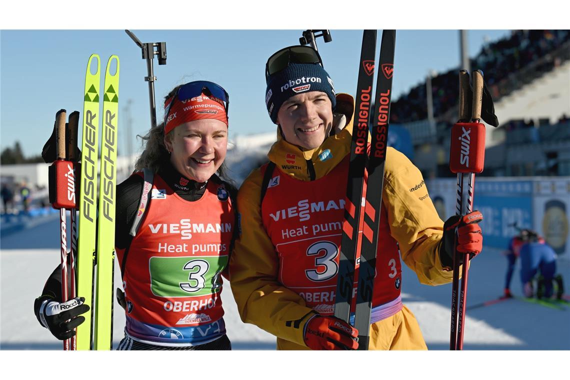 Selina Grotian und Justus Strelow müssen nur zwei Teams den Vortritt lassen.