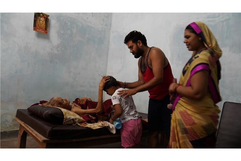 Sharda Devi wollte in Varanasi im Mukti Bhawan und auf keinen Fall in ihrem Dorf sterben.