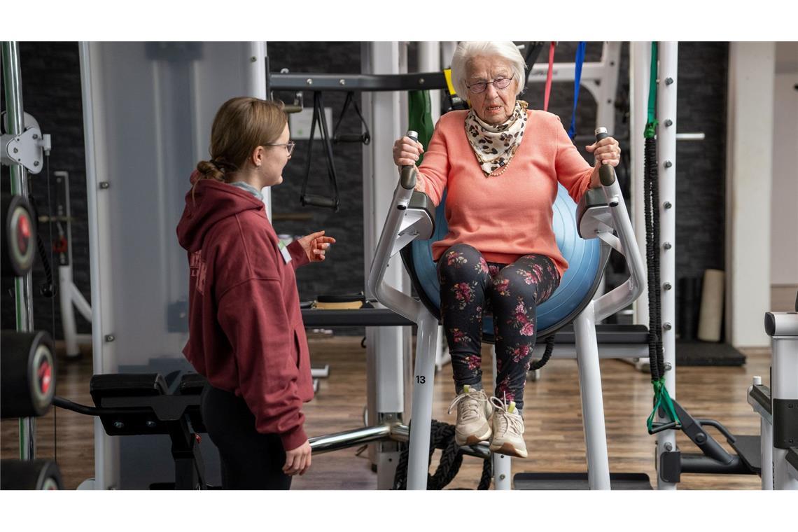 Sie gilt im Fitnessstudio als sehr ehrgeizig. (Archivbild)