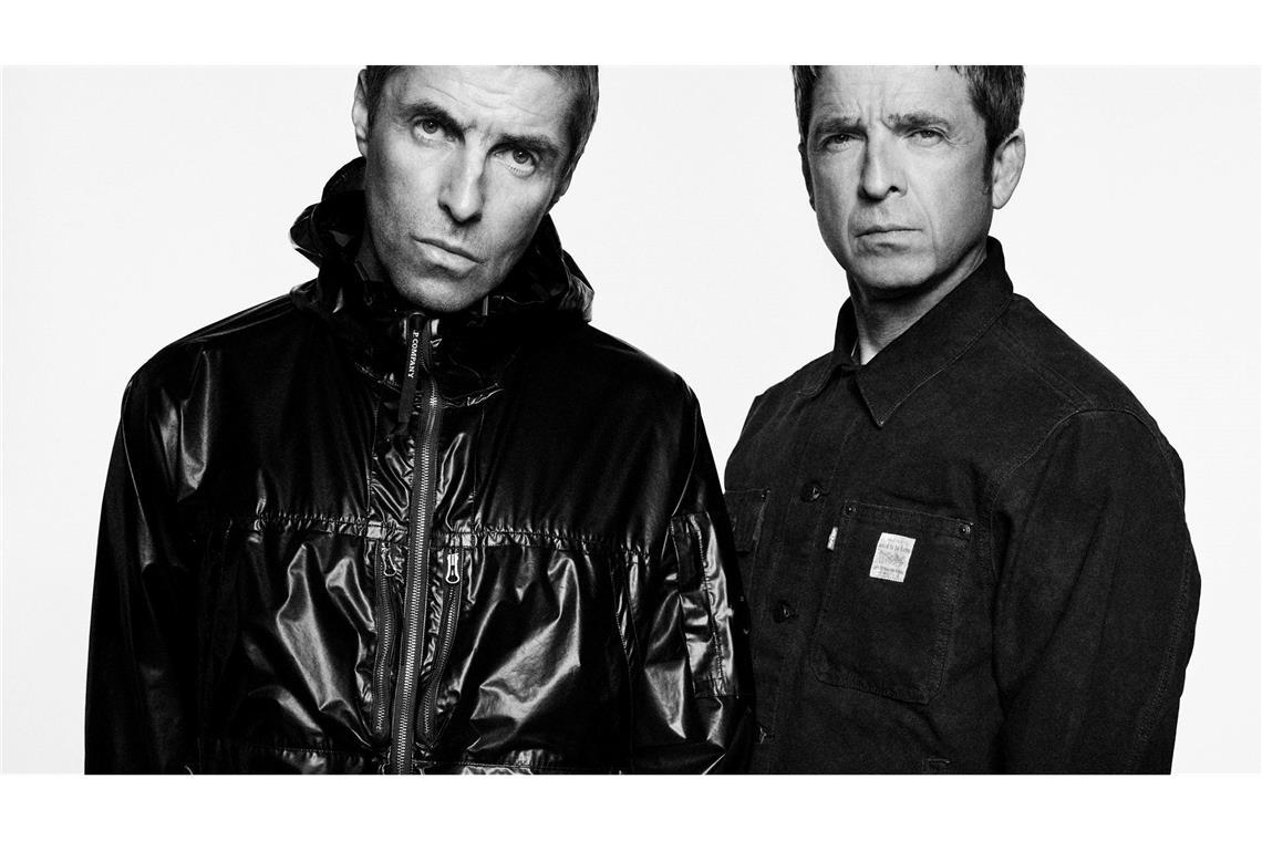 Sie tun es wieder: Liam (l) und Noel Gallagher wollen zusammen auf der Bühne stehen.