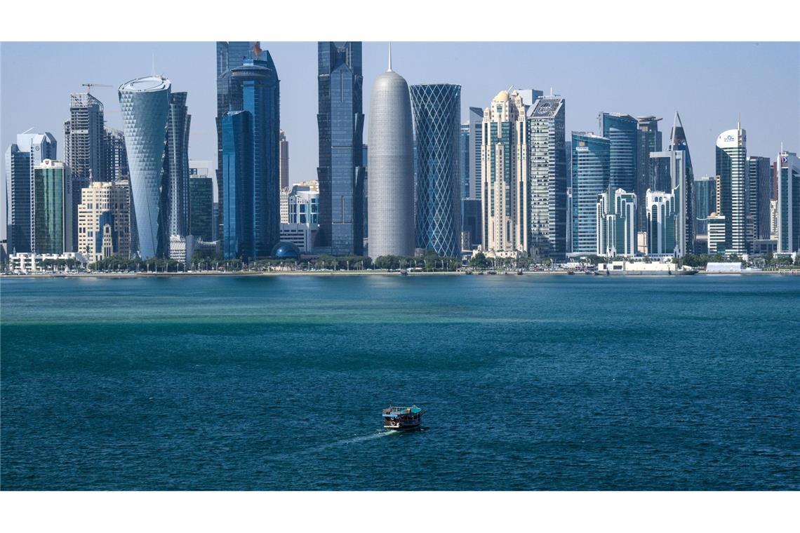 Skyline der katarischen Hauptstadt Doha. (Archivbild)