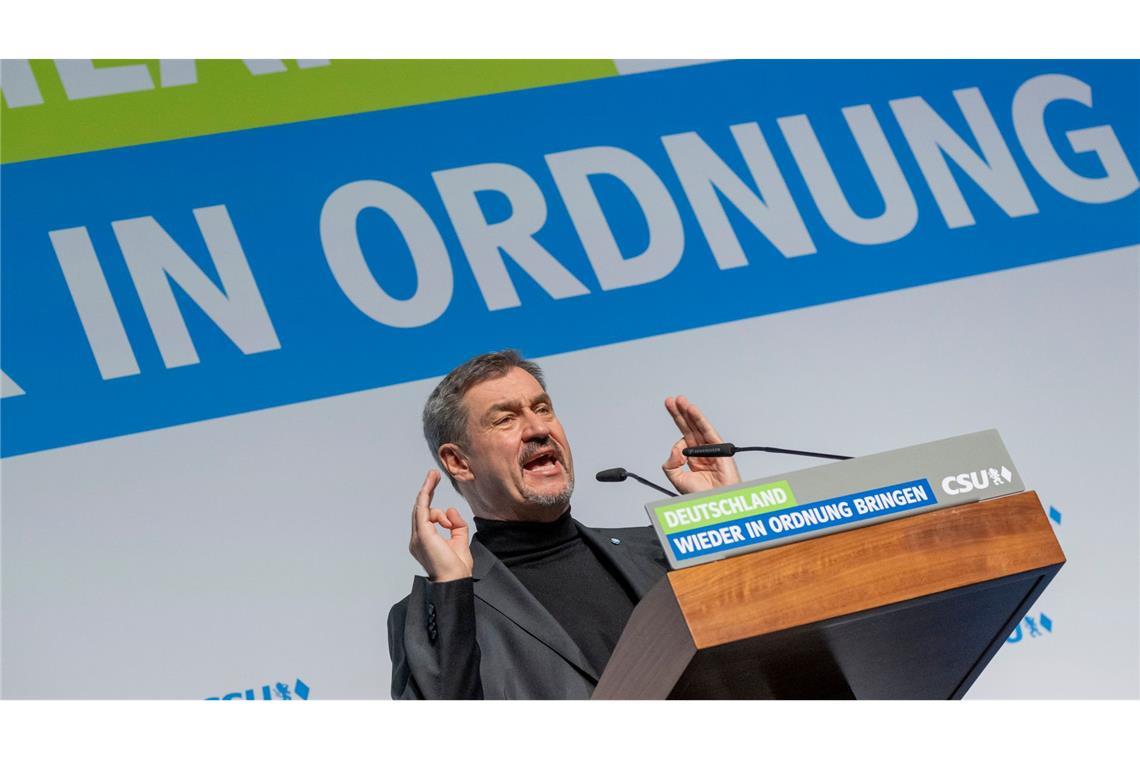 Söder verspricht nach der Bundestagswahl einen grundlegenden politischen Neuanfang.