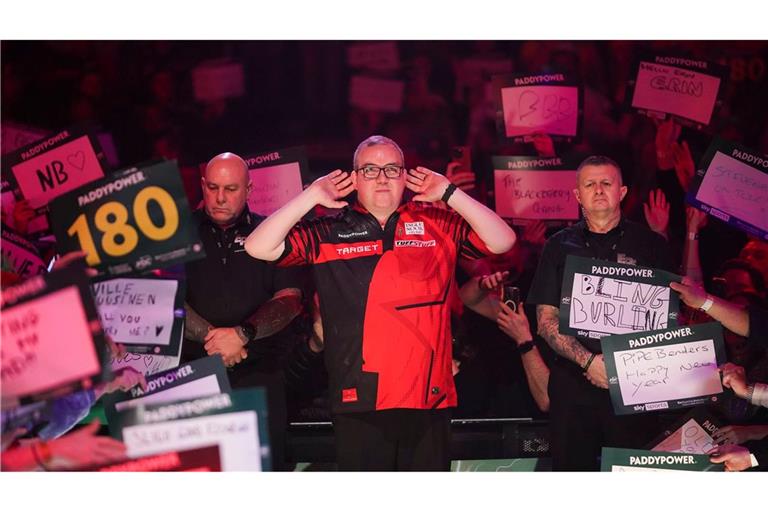 Spielt souverän bei der WM: Stephen Bunting.