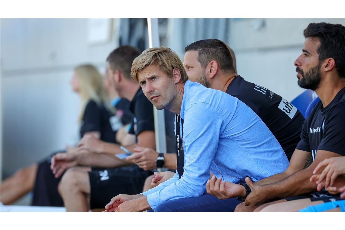 Sportdirektor Marc Stein sitzt seit dieser Saison wieder auf der Trainerbank.