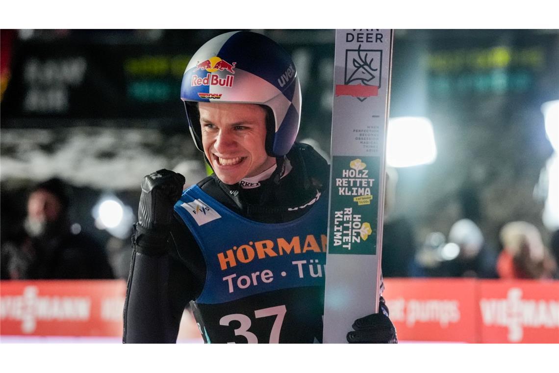 Starke Flüge, große Konstanz: Andreas Wellinger ist nach der WM stark.