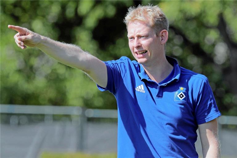 Steffen Weiß, der von März 2018 bis Juni 2019 den Hamburger SV II trainierte, gibt künftig in Großaspach die Richtung vor. Foto: Imago