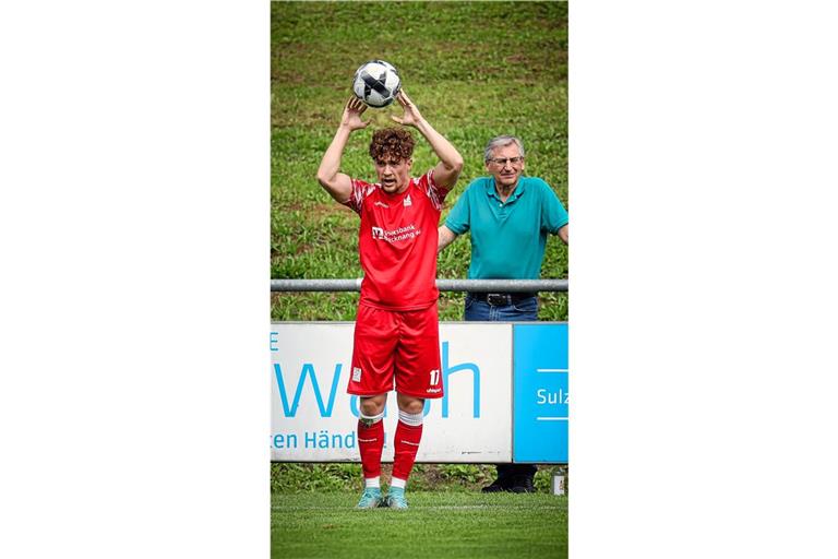 Steht bei der TSG seit dem ersten Pflichtspiel in der Startelf: Talha Özen. Foto: Alexander Becher