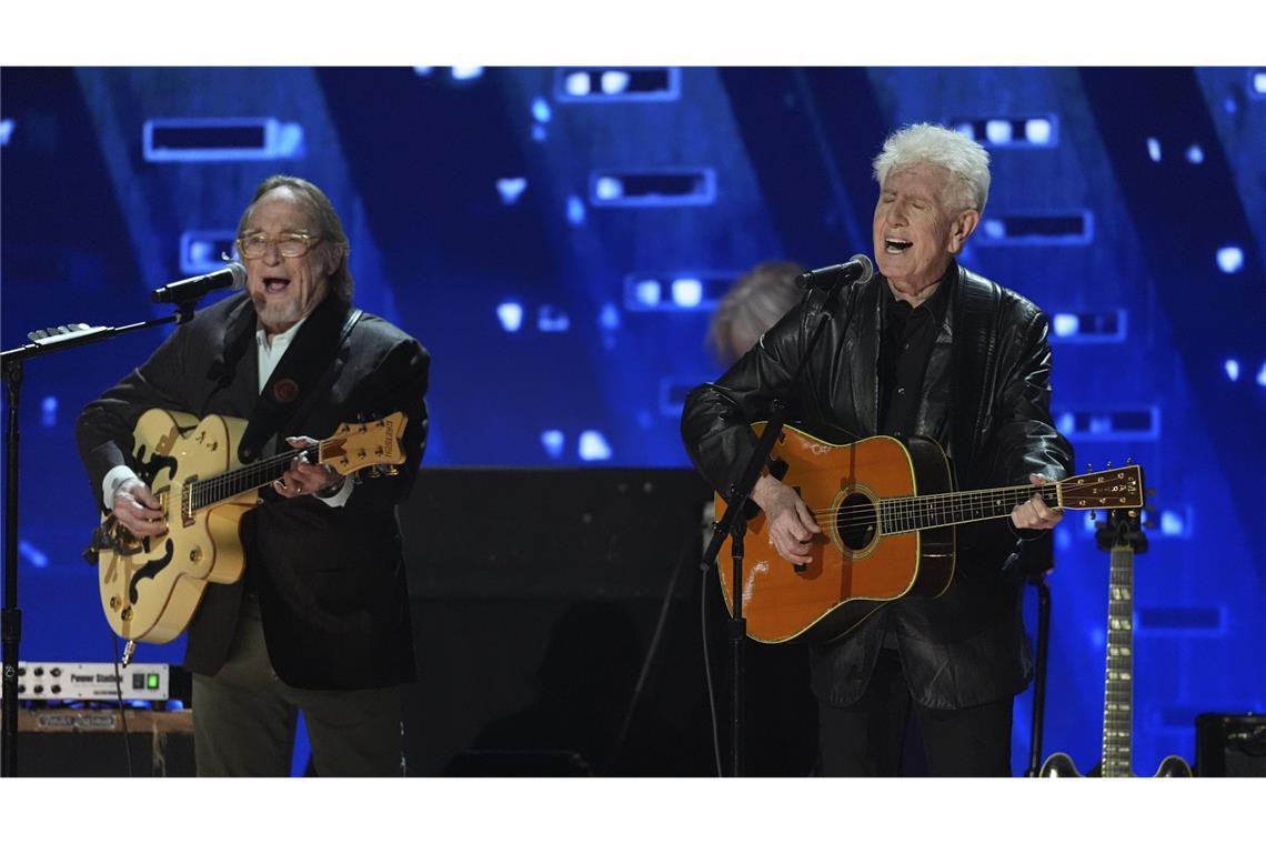 Stephen Stills (links) und Graham Nash