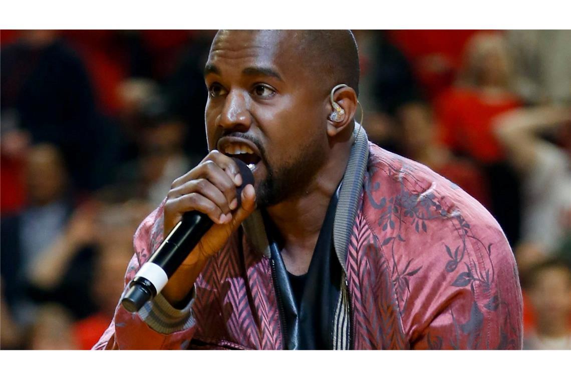 Streit mit Adidas beigelegt: Der Rapper Kanye West. (Archivbild)