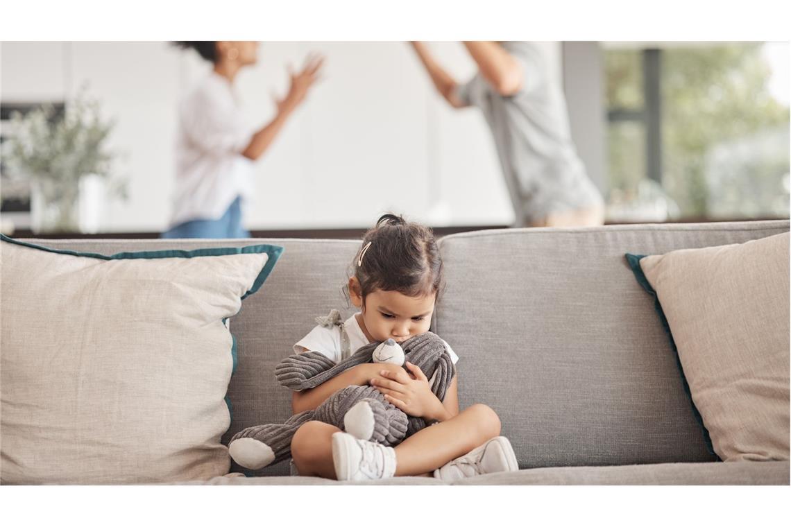 Streitende Eltern sind kein gutes Umfeld für Kinder.