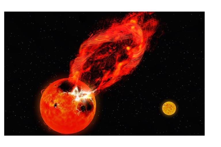 Superflares sind Hunderte bis Tausende Male stärker als alle Eruptionen, die bislang auf der Sonne beobachtet worden sind.