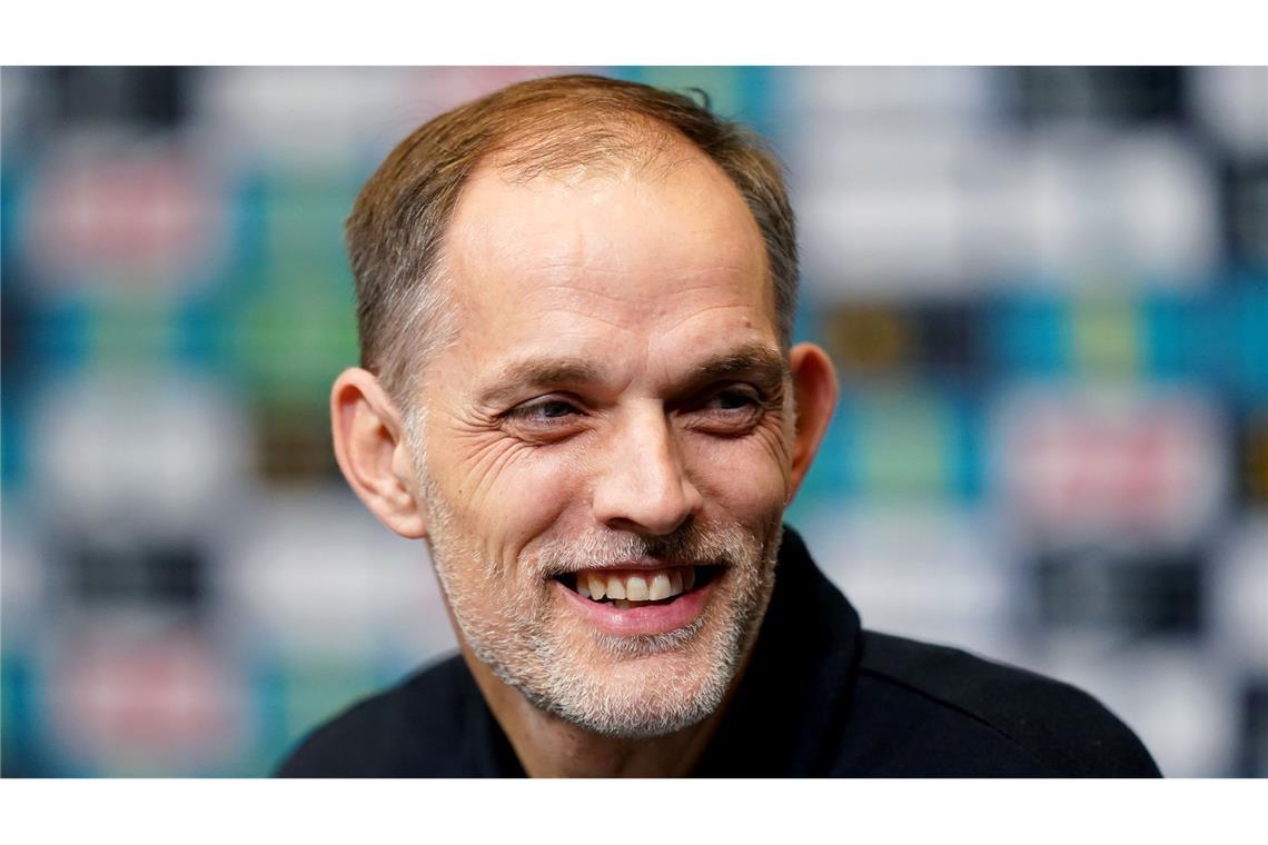 Thomas Tuchel freut sich vor seinem ersten Spiel als Nationaltrainer Englands über royale Unterstützung.