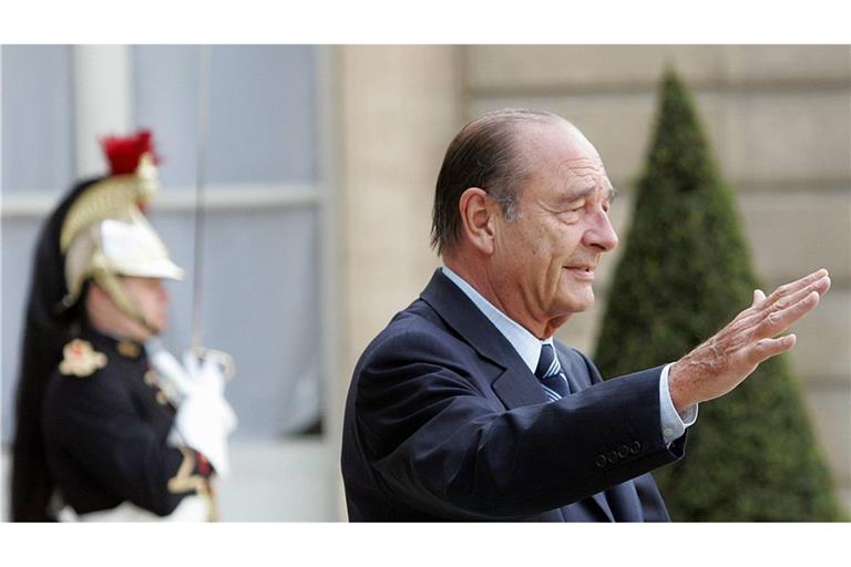 Tief im afrikanischen Korruptionssumpf:  Jacques Chirac.