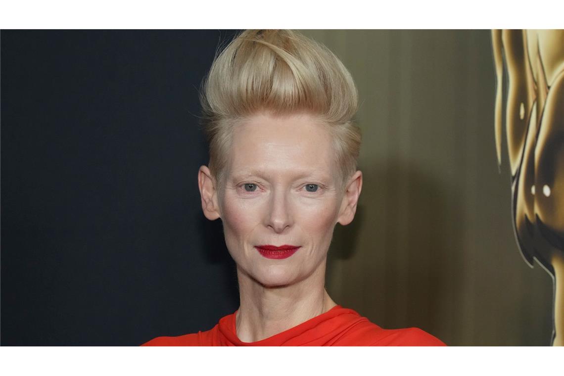 Tilda Swinton wird mit dem Ehrenpreis der Berlinale ausgezeichnet. (Archivbild)