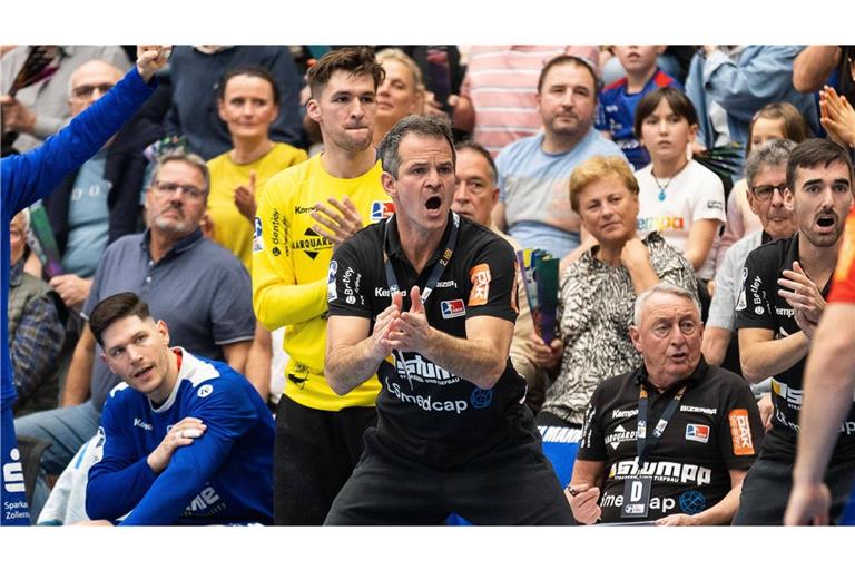 Trainer Matthias Flohr und die Balinger Handballer leben den Traum von der Teilnahme am Final Four.