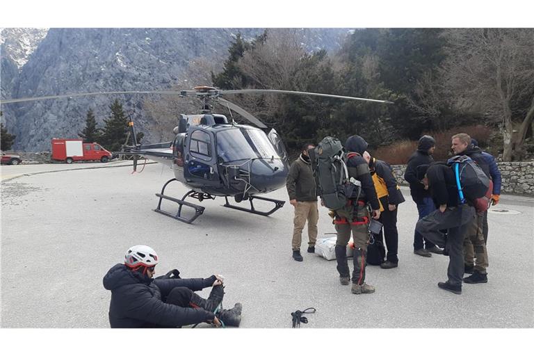 Trotz aufwendiger Suche mit Helikopter und Drohnen im Bereich der Samaria-Schlucht fehlt von Johann W. auf Kreta weiter jede Spur.