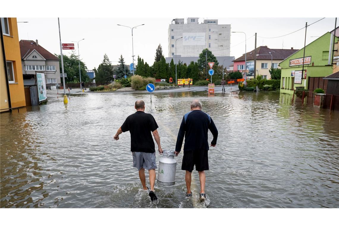 Tschechien erlebt Regenmengen in wenigen Tagen wie sonst nur in Monaten.