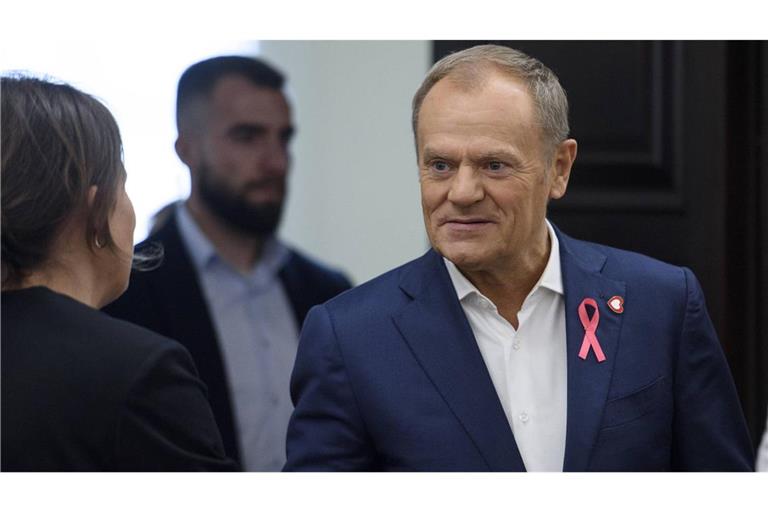 Tusk bleibt in der Migrationsfrage hart.