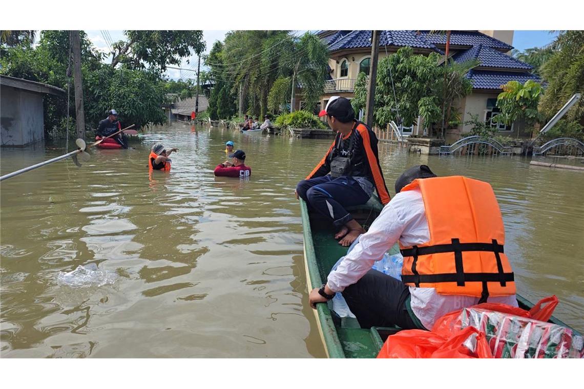 Überschwemmungen in Thailand