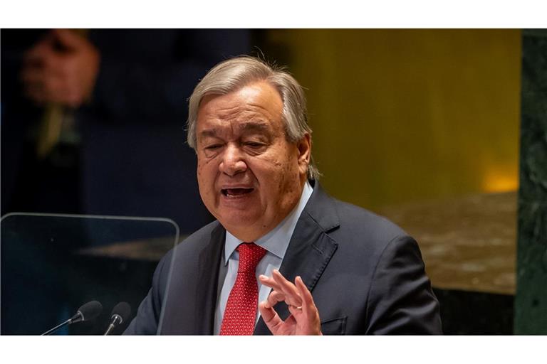 UN-Generalsekretär Guterres erhält in Israel Einreiseverbot.