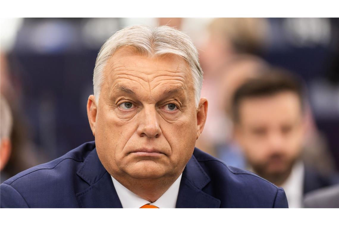 Ungarns Ministerpräsident Viktor Orbán ist Verfechter einer rigiden Migrationspolitik. (Archivbild)