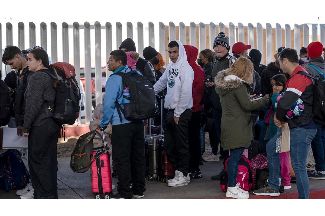 Unter Migranten in den USA haben Trumps Ankündigungen große Angst ausgelöst. (Archivbild)