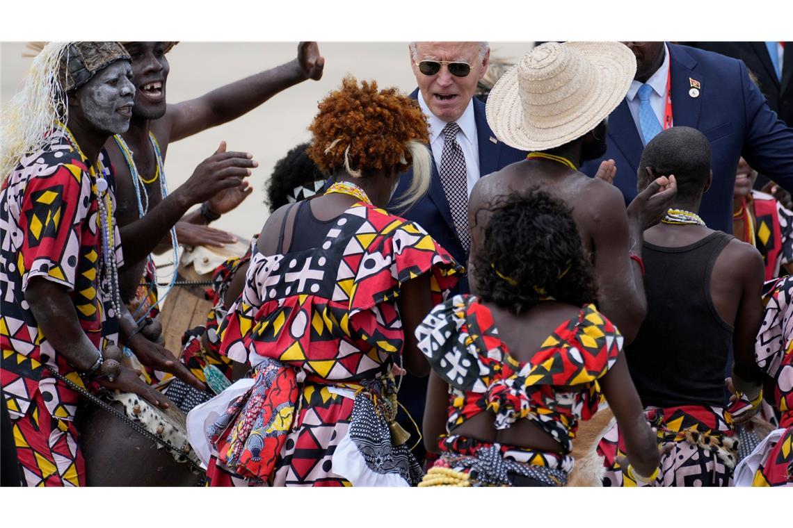 US-Präsident Biden in Angola