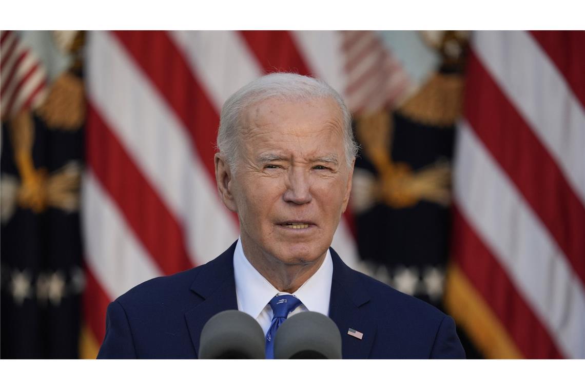 US-Präsident Biden drückt Mitgefühl aus