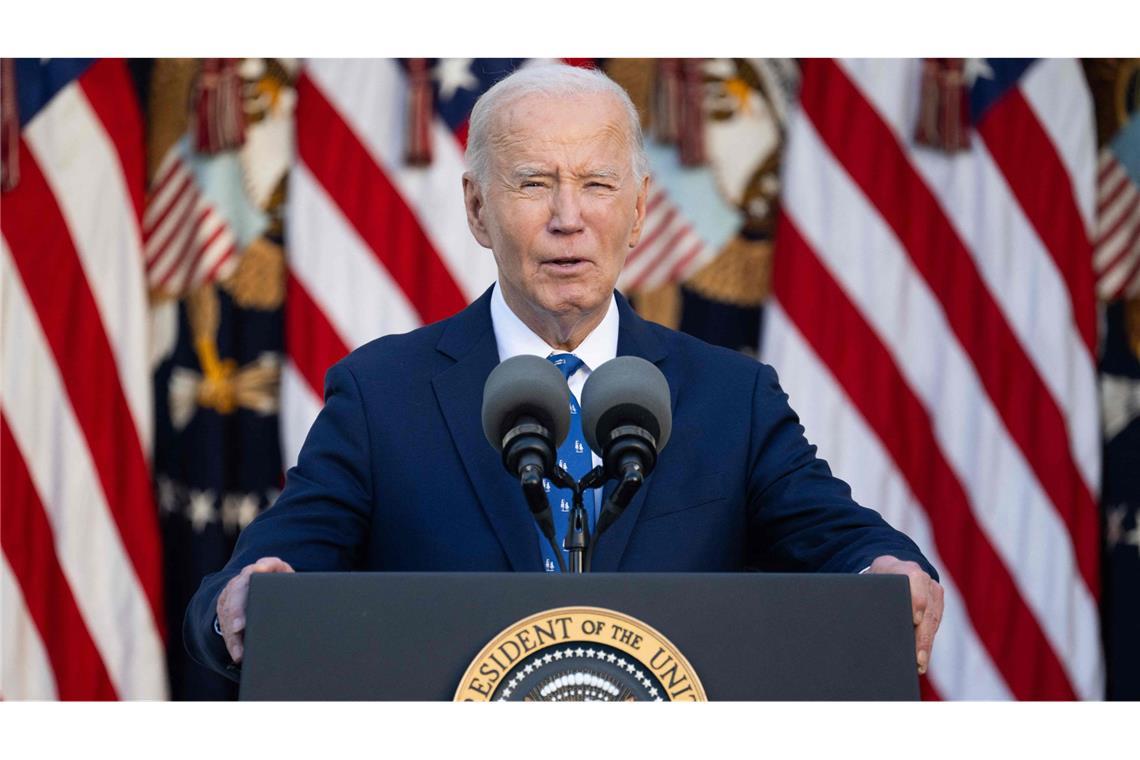 US-Präsident Joe Biden war maßgeblich an den Verhandlungen zur Waffenruhe beteiligt.