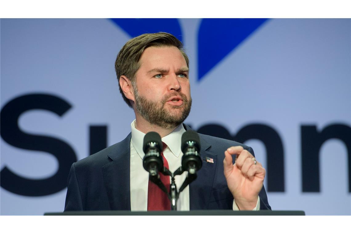 US-Vizepräsident J.D. Vance soll zur Münchner Sicherheitskonferenz an diesem Wochenende kommen. (Archivbild)