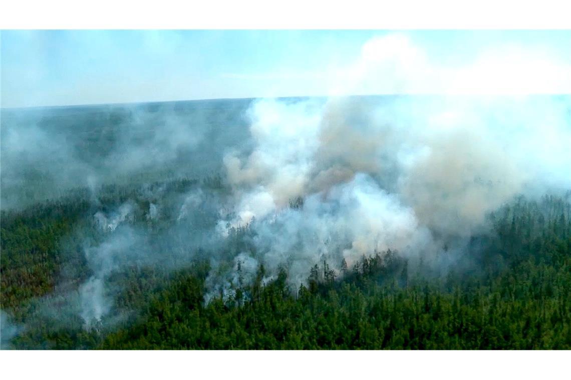 Verheerende Waldbränden machen den russischen Behörden vor allem in Sibirien jedes Jahr zu schaffen. (Archivbild)