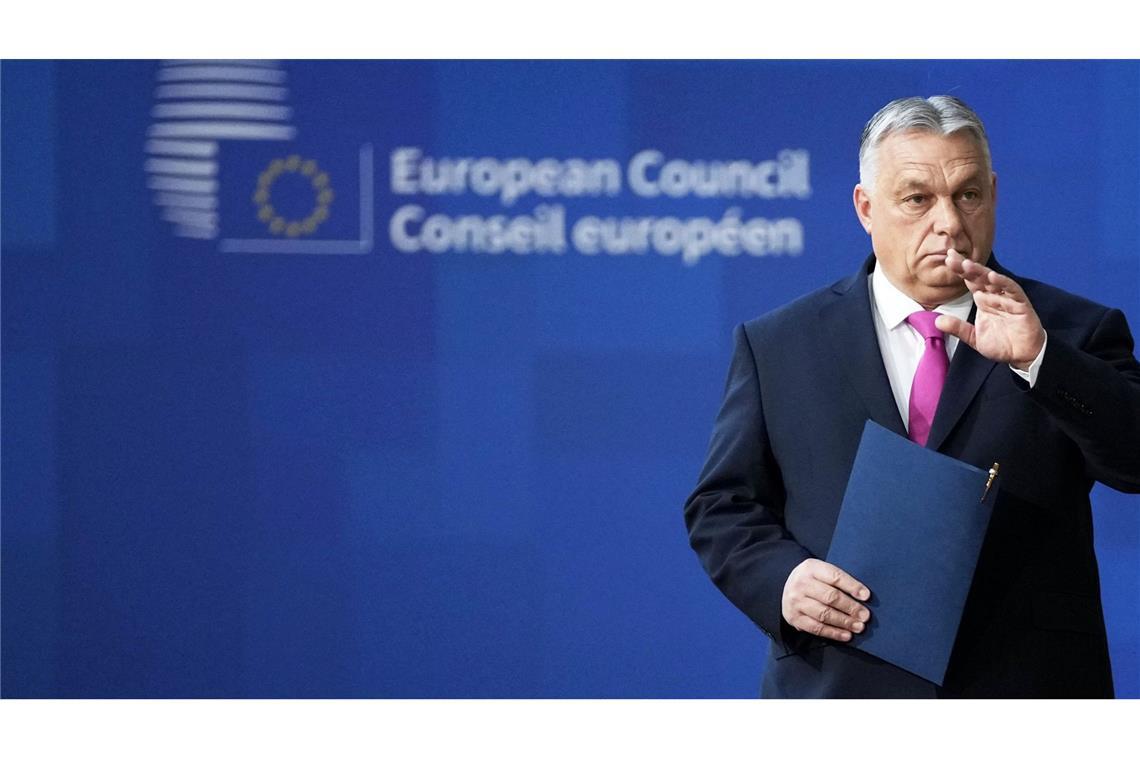 Viktor Orban kümmert sich nicht um die Gepflogenheiten in der EU.