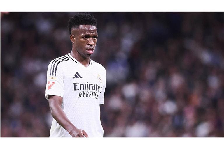 Vinicius Junior landete auf Platz zwei der Weltfußballer-Wahl.