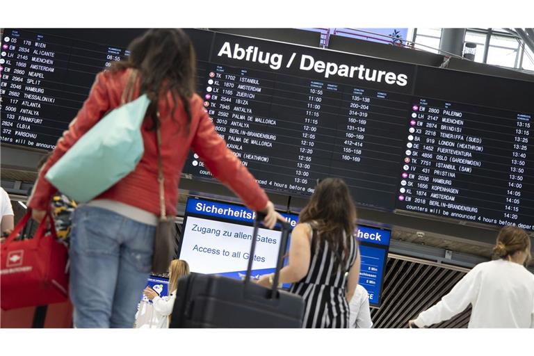 Von den drei Hauptverkehrsflughäfen im Land flogen insgesamt 4,6 Millionen Personen ins Ausland.