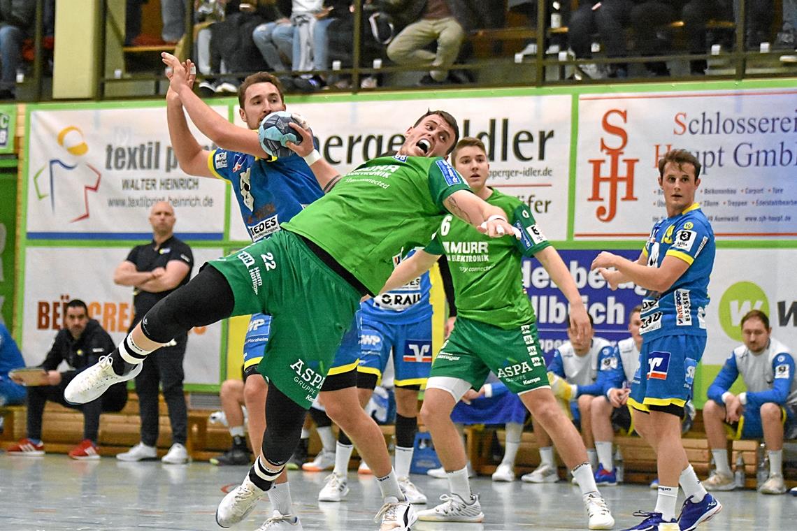 Von einer Verletzung ausgebremst und in Fürstenfeldbruck für den HCOB nicht am Ball: Kreisläufer Jakub Strýc. Foto: Tobias Sellmaier