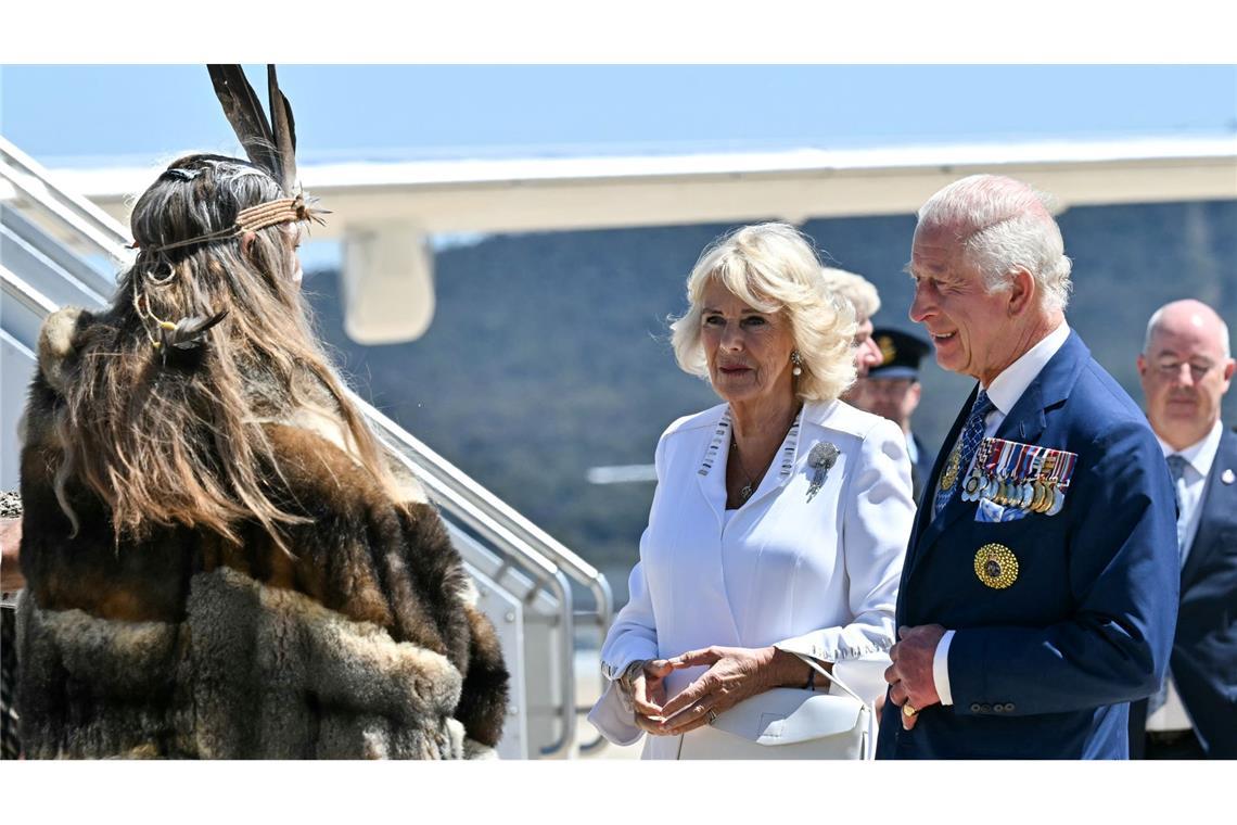 Vor Canberra hatte das royale Paar Sydney besucht.