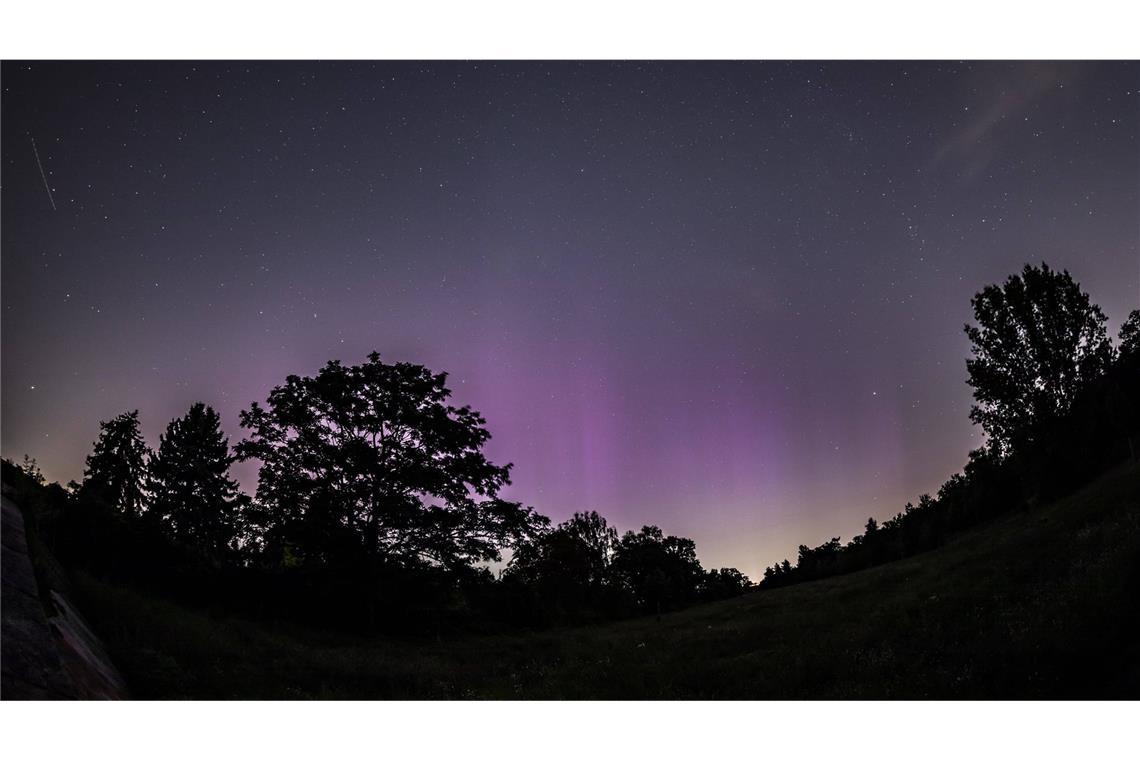 Weitere Bilder von den Polarlichtern, die in der Nacht zum 13. August zu sehen waren.