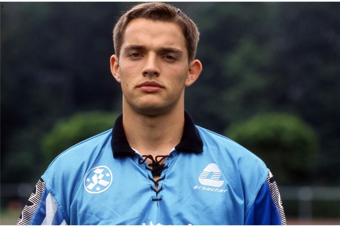 Weitere Bilder von Thomas Tuchel im Dress der Stuttgarter Kickers.