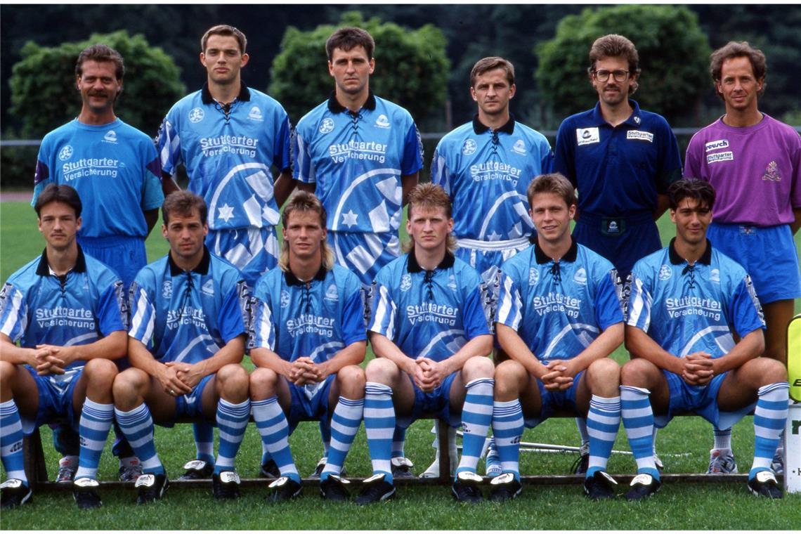 Weitere Bilder von Thomas Tuchel im Dress der Stuttgarter Kickers.