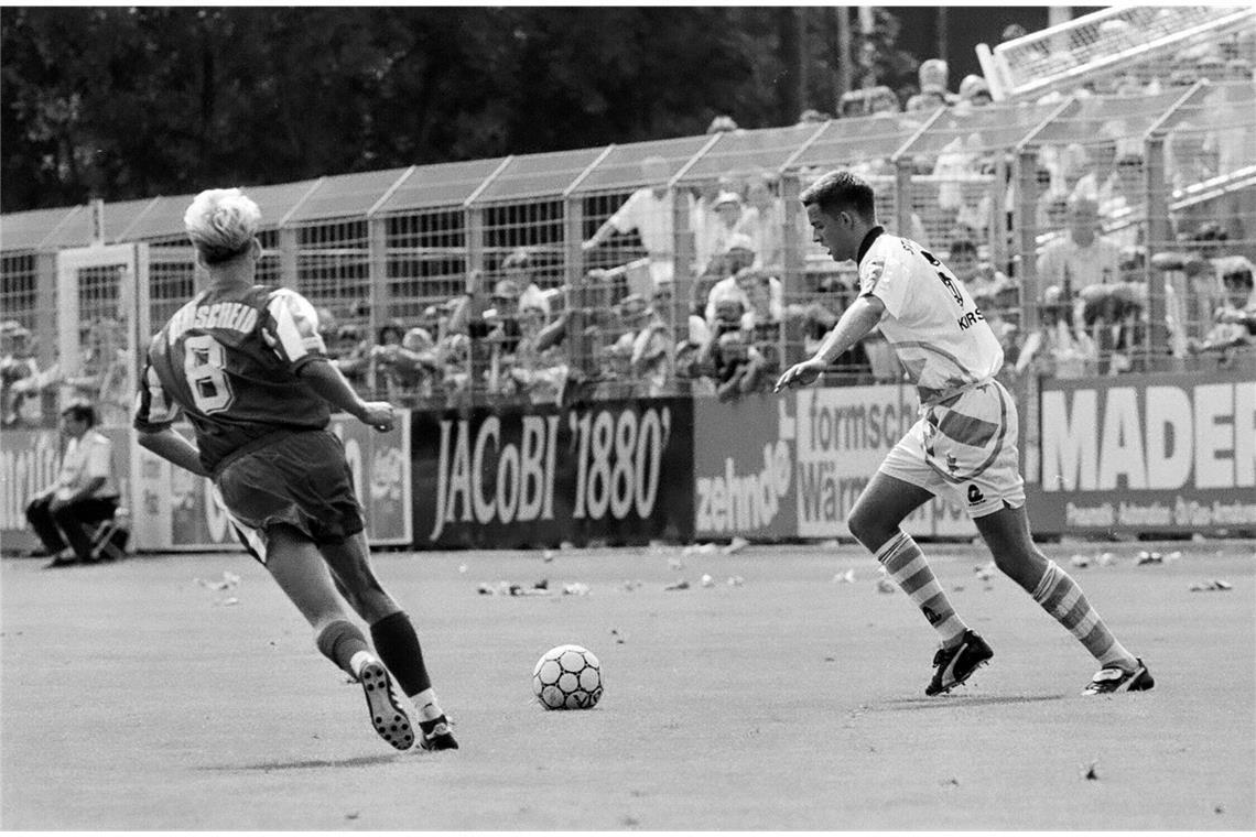 Weitere Bilder von Thomas Tuchel im Dress der Stuttgarter Kickers.