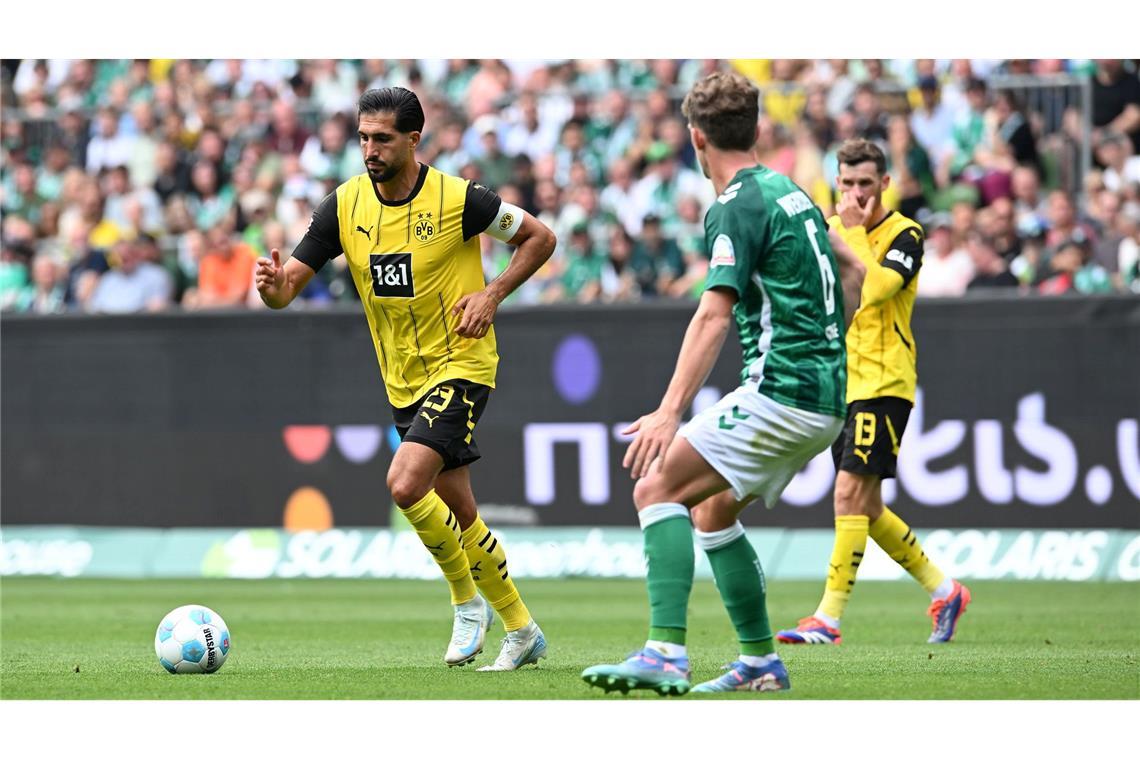 Werder und der BVB trafen in einem umämpften Spiel aufeinander.