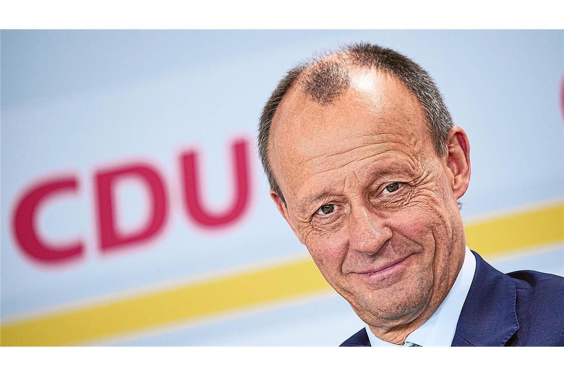 Will der nächste Bundeskanzler werden: Friedrich Merz (Archivbild).