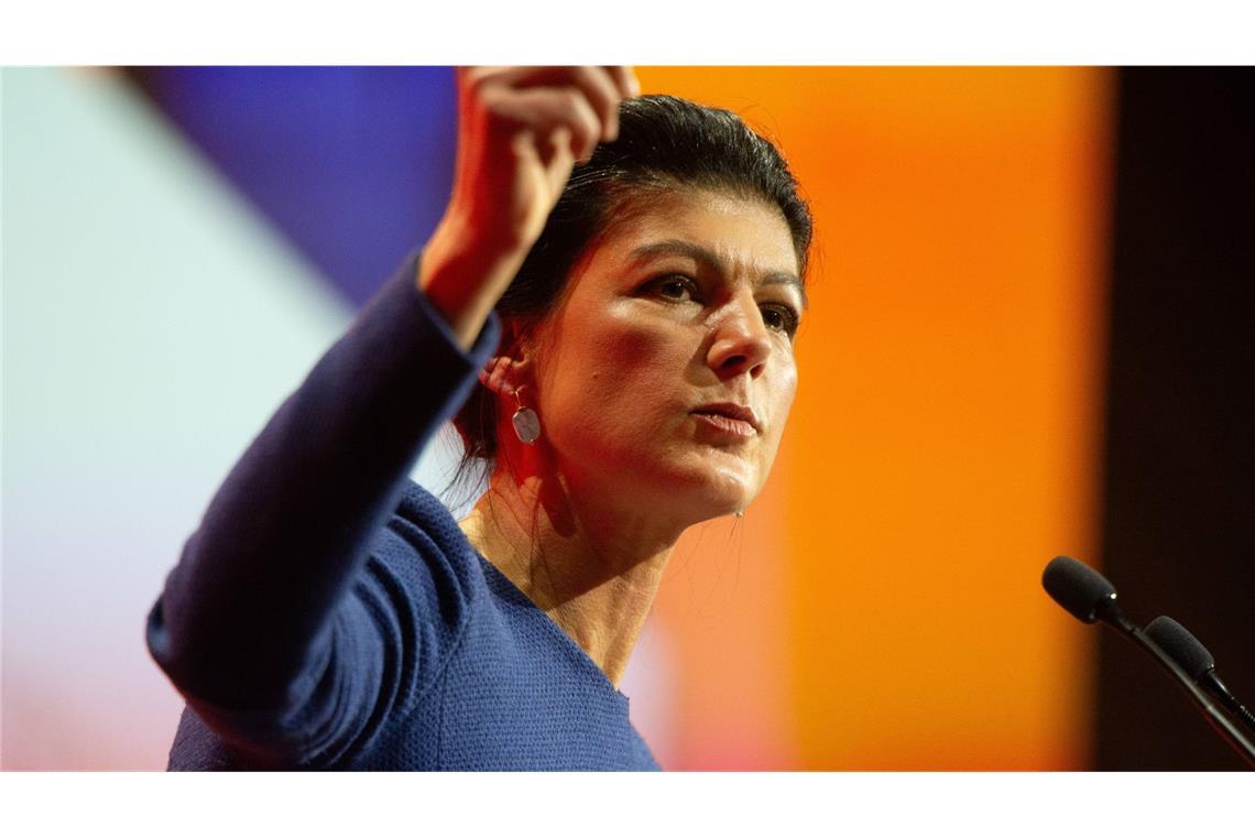 Will ihre Partei in den Bundestag führen: Sahra Wagenknecht