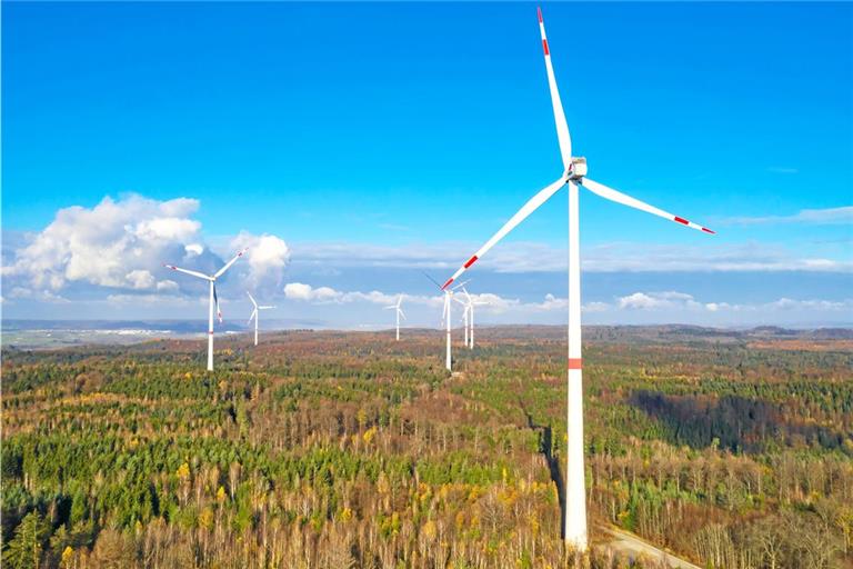 Windräder im Waldgebiet? Das muss nicht zwingend überall sein, findet man in Murrhardt. Symbolfoto: stock.adobe.com/Herr Loeffler 