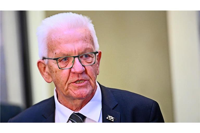 Winfried Kretschmann (Grüne) hat die Sanierung der Stuttgarter Oper –  trotz der Verzögerung – verteidigt. (Archivbild)