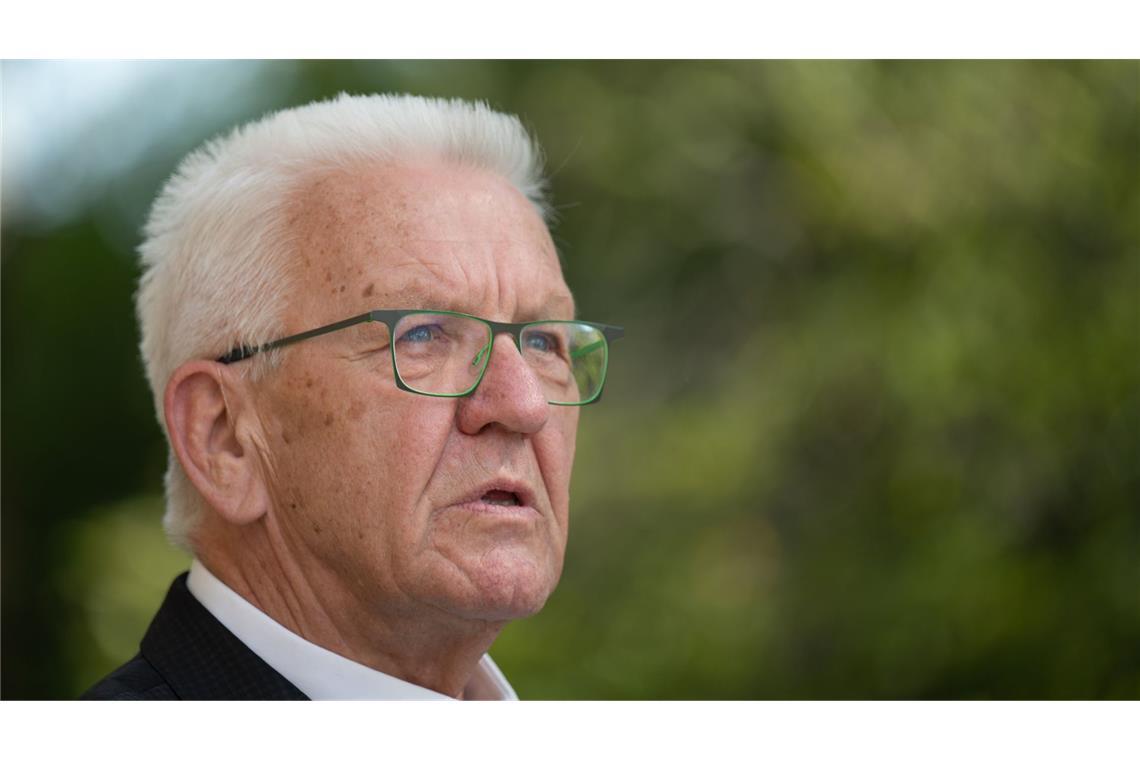 Winfried Kretschmann ist für eine Begrenzung der irregulären Migration. (Archivbild)