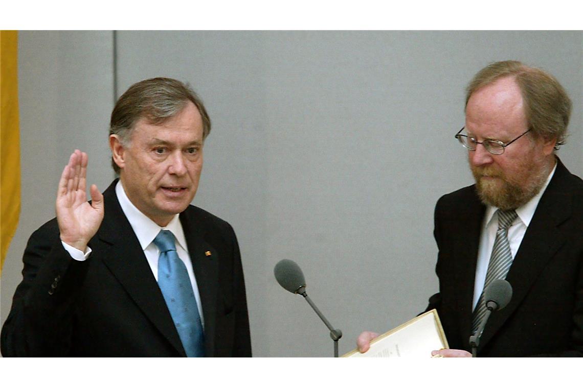 Zum ersten Mal wurde Köhler 2004 zum Bundespräsidenten gewählt. (Archivbild)