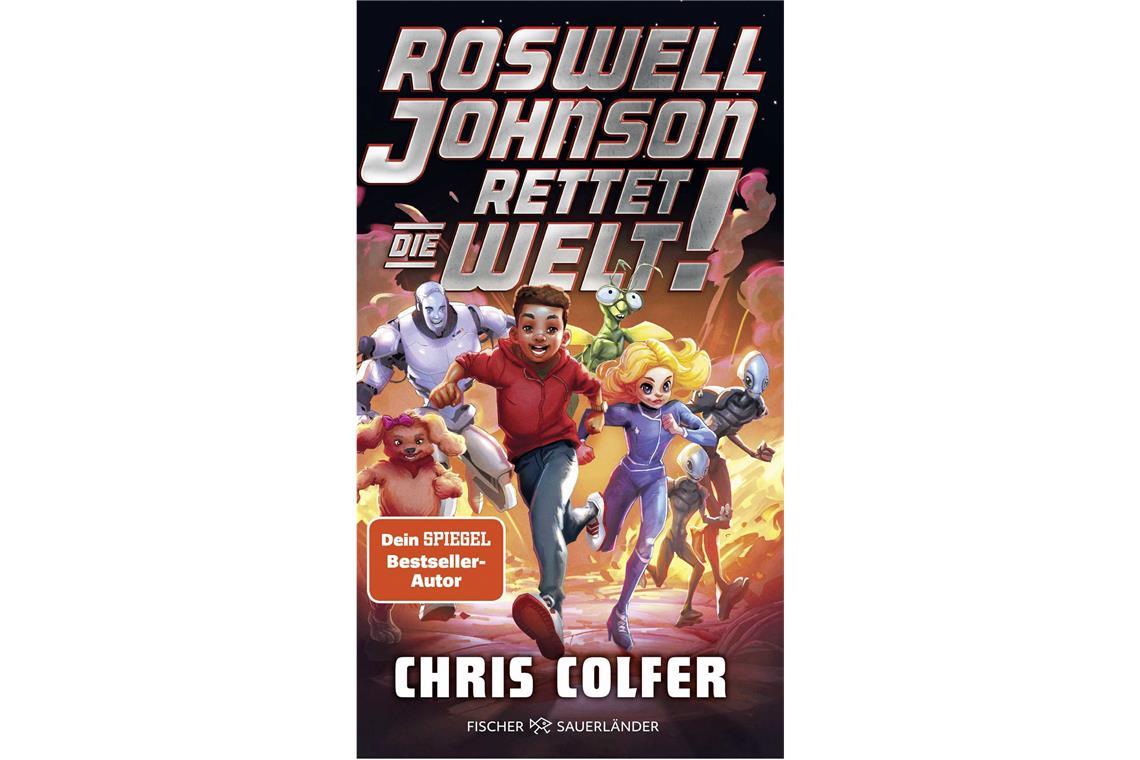 Zum Spaß haben – Chris Colfer: Roswell Johnson rettet die Welt! Fischer Sauerländer. 464 Seiten. 17,90 Euro. Kleine Vorwarnung: Dieses Buch ist ein dicker Wälzer. Der wird aber schnell verschlungen, wenn man Spaß an Weltraum, Rettungsmissionen, Action und verrückten Aliens hat! (mst)