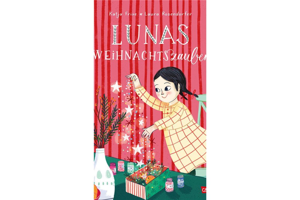 Zum Zuhören – Katja Frixe, Laura Rosendorfer (Illus.): Lunas Weihnachtszauber.  32 Seiten. 13 Euro. Den Winterblues vertreiben und für Wärme im Herzen sorgen: Das vermag dieses beglückende Buch mit liebevollen, sprechenden Bildern beim gemeinsamen Lesen. Die feine Geschichte regt an zu Kreativität und Nächstenliebe. (hoc)